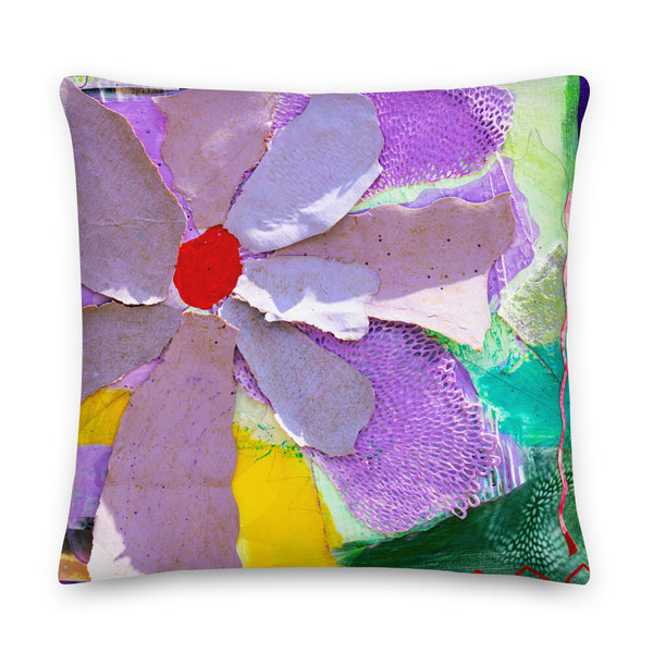 Premium Pillow - "Modern Flower 2"