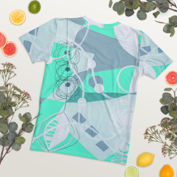 Women's T-shirt "Bright Aquamarine"