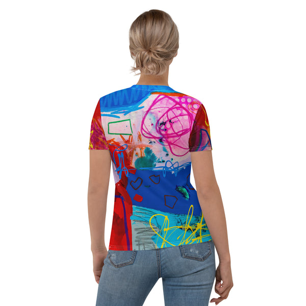 Women's T-shirt  "A Vibrant Life 4"