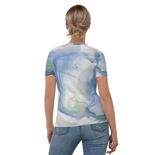 Women's T-shirt  "Serenity - Blue"