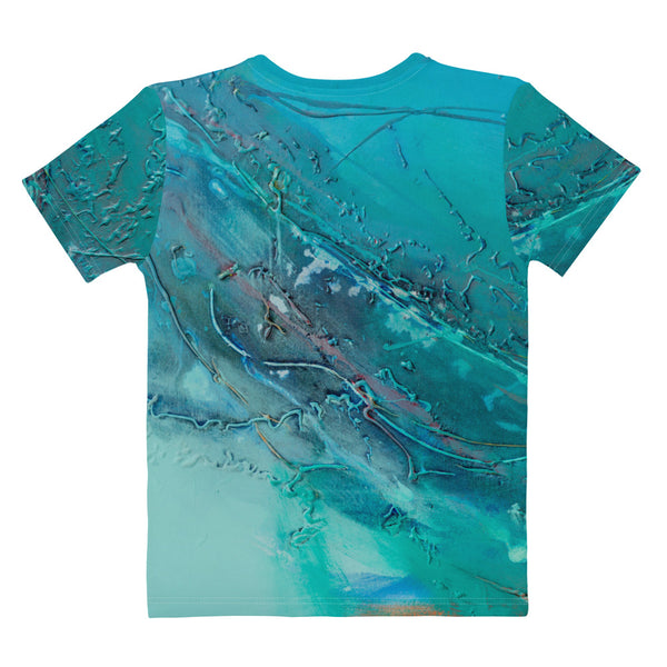 Women's T-shirt "Complete Serenity 2 Aqua"