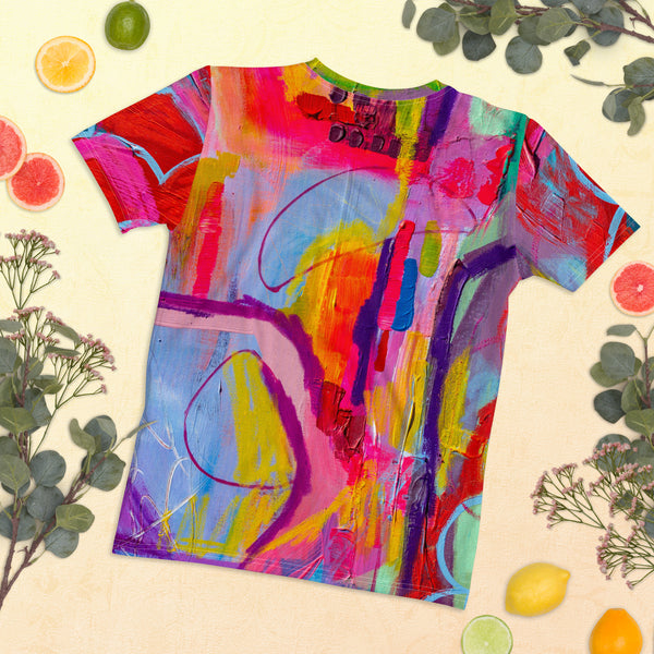 Women's T-shirt "Destination Happiness - 1"