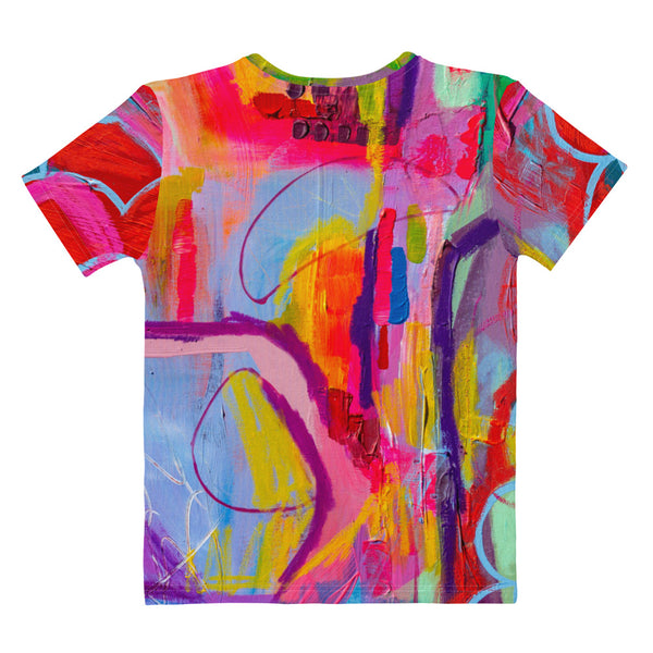 Women's T-shirt "Destination Happiness - 1"