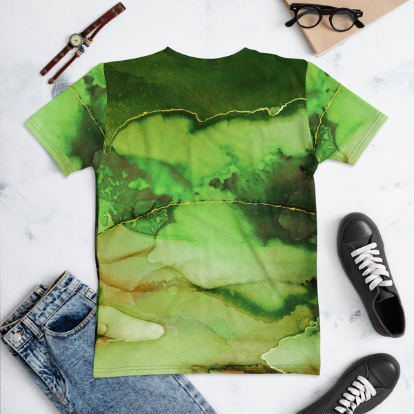 Women's T-shirt "Beautiful Marble - Jade"