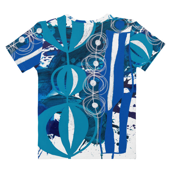 Women's T-shirt "Blue - 2"