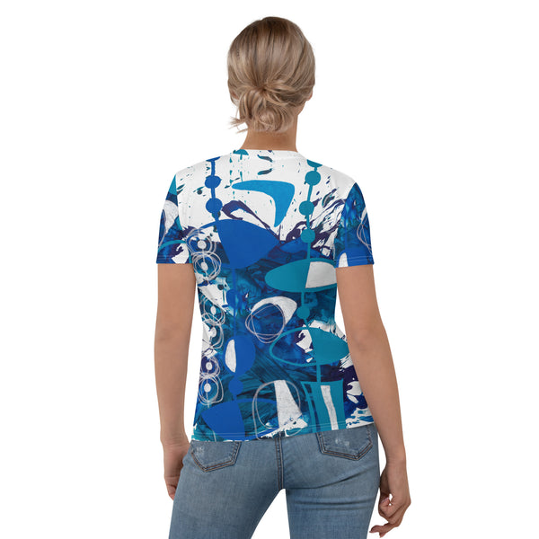 Women's T-shirt "Blue - 3"