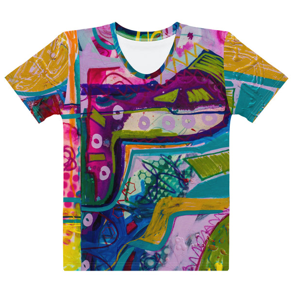Women's T-shirt  "A Vibrant Life 1"