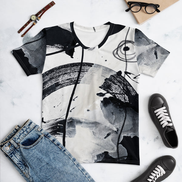 Women's T-shirt  "Modern Black & White 2"