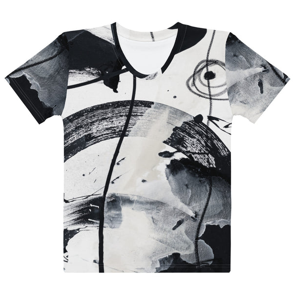 Women's T-shirt  "Modern Black & White 2"