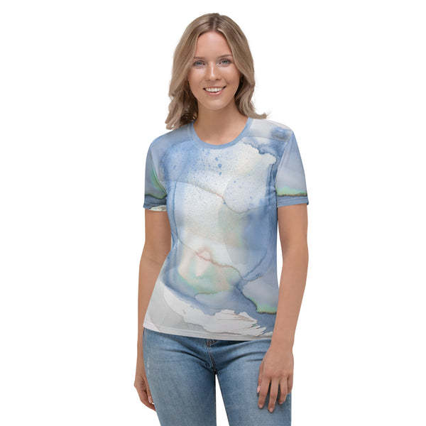 Women's T-shirt  "Serenity - Blue"