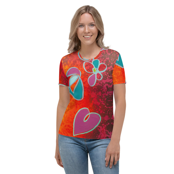 Women's T-shirt "Happy - 4"
