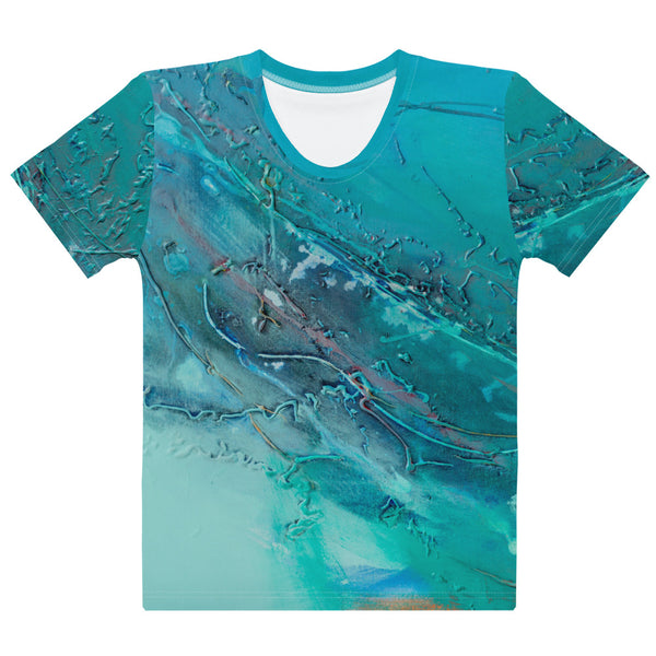 Women's T-shirt "Complete Serenity 2 Aqua"