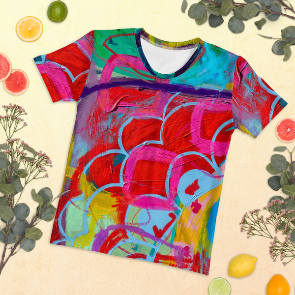 Women's T-shirt "Destination Happiness - 1"