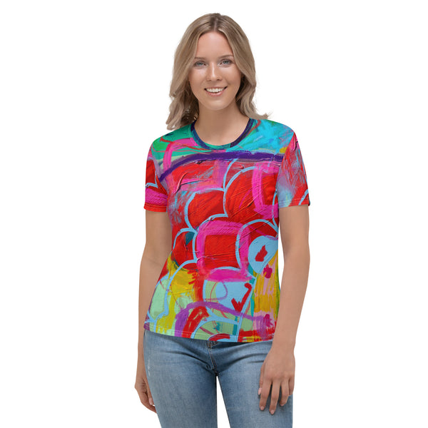 Women's T-shirt "Destination Happiness - 1"