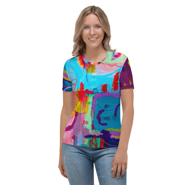 Women's T-shirt "Destination Happiness - 4"