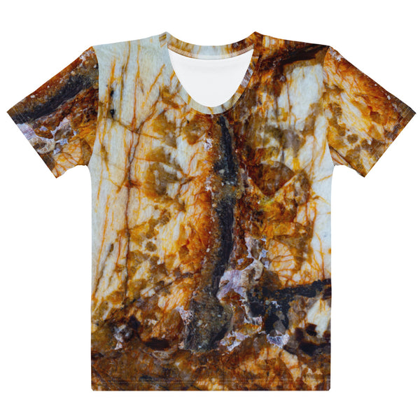 Women's T-shirt "Rust Marble"