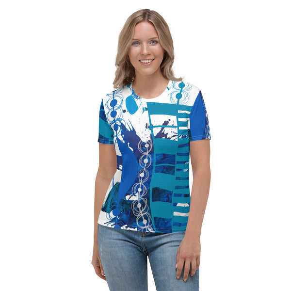 Women's T-shirt "Blue - 1"
