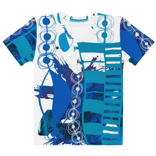 Women's T-shirt "Blue - 1"