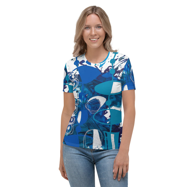 Women's T-shirt "Blue - 3"