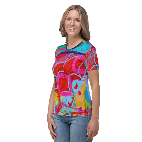 Women's T-shirt "Destination Happiness - 1"