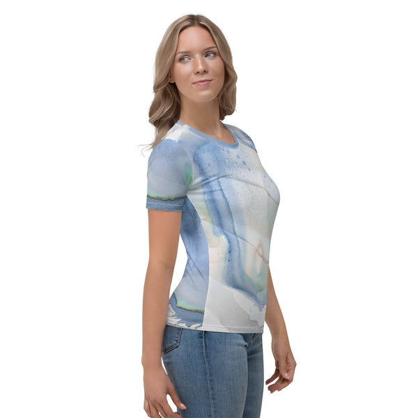 Women's T-shirt - "Serenity - Blue"