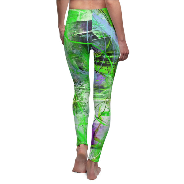 Women's Leggings (Bright Collection) Lime Green